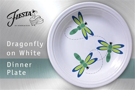 Fiesta Dragonfly in Flight Dinner Plate